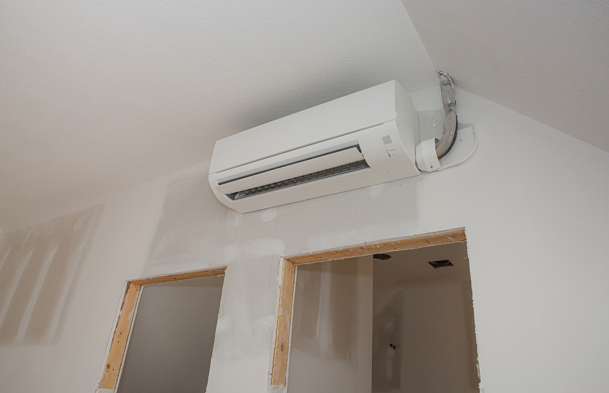 Advantages of a single-zone (mini-split) ductless system