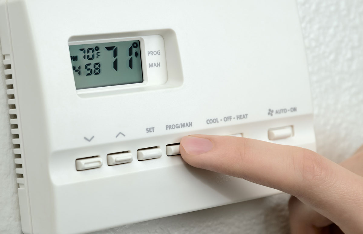 Lower your electric bill with a programmable thermostat